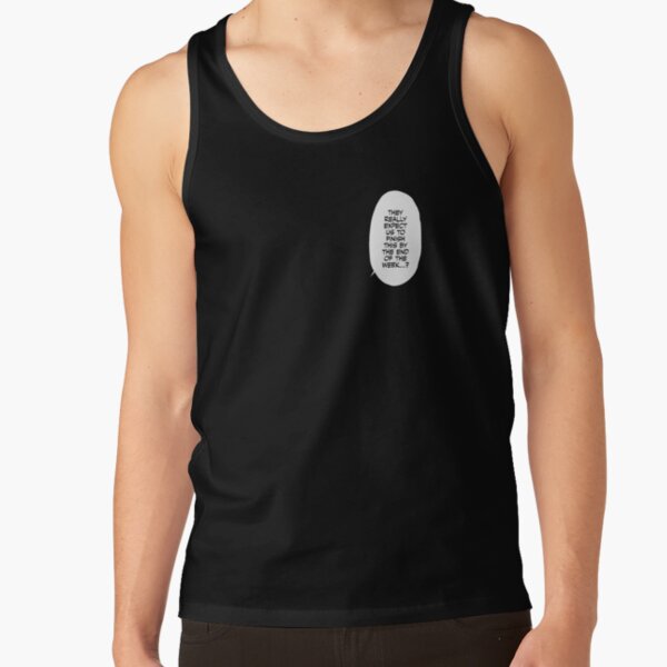 They really expect us? Tank Top   product Offical kaiju no 8 Merch