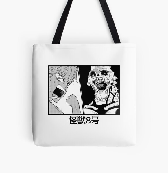 Kaiju No.8 Funny Manga Panel All Over Print Tote Bag   product Offical kaiju no 8 Merch