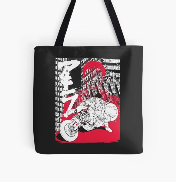 Akira/Kaneda (light) All Over Print Tote Bag   product Offical kaiju no 8 Merch