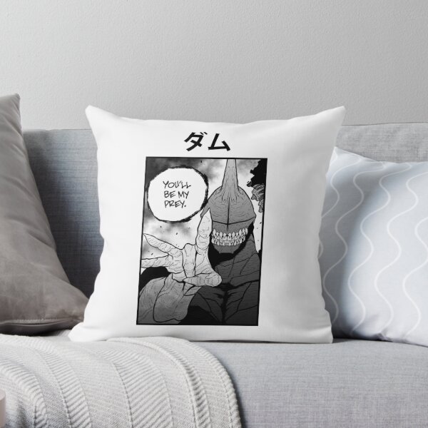 KAIJU 8 KAIJU 10 Throw Pillow   product Offical kaiju no 8 Merch