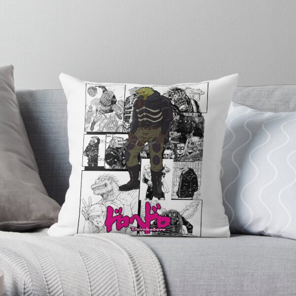 Dorohedoro: Kaiman Throw Pillow   product Offical kaiju no 8 Merch