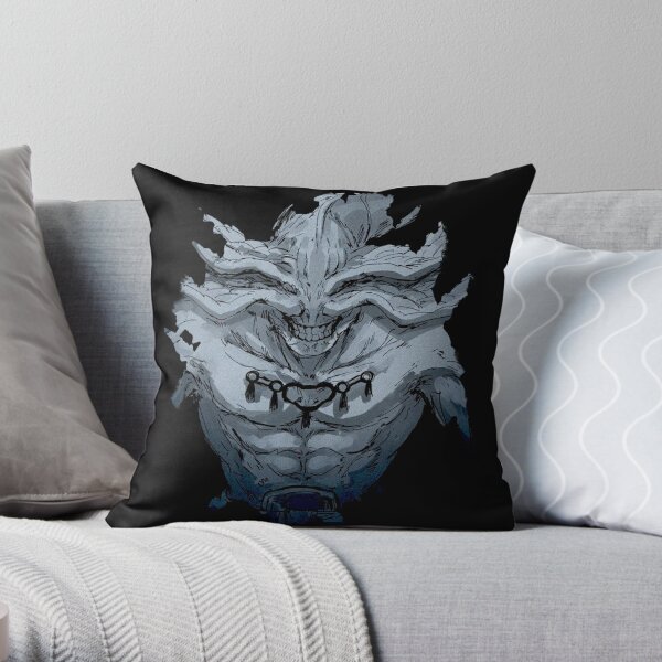 Eight-Handled Sword Divergent Sila Divine General Mahoraga Throw Pillow   product Offical kaiju no 8 Merch