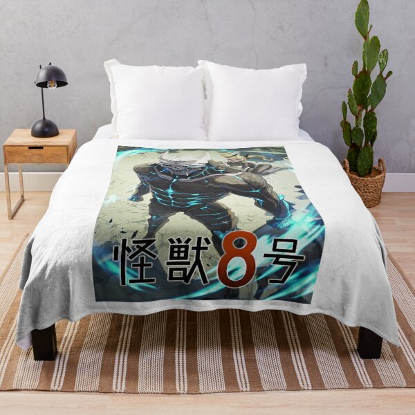 Kaiju No 8  Throw Blanket   product Offical kaiju no 8 Merch